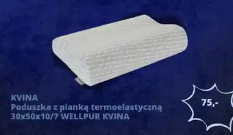 WELLPUR KVINA Poduszka z pianką termoelastyczną