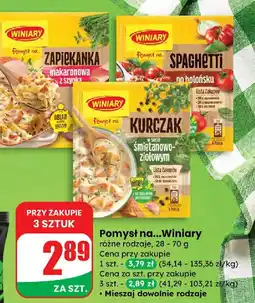 Dino Pomysł na... różne rodzaje Winiary oferta