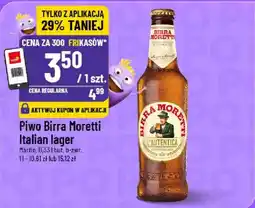 Polomarket Piwo Birra Moretti Italian lager Martin oferta