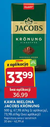 Stokrotka Kawa mielona Jacobs Krönung oferta