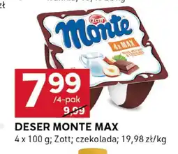 Stokrotka Deser Monte Max czekolada Zott oferta
