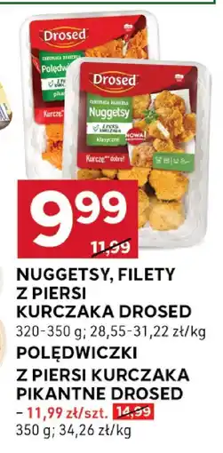 Stokrotka Nuggetsty, filety z piersi kurczaka Drosed oferta
