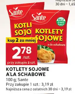 Stokrotka Kotlety sojowe Sante oferta