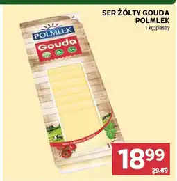 Stokrotka Ser żółty Gouda Polmlek oferta