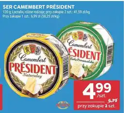 Stokrotka Ser Camembert President różne rodzaje oferta