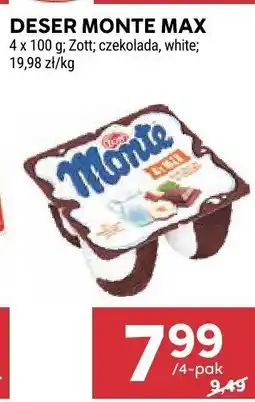 Stokrotka Deser Monte Max czekolada, white oferta