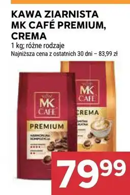 Stokrotka Kawa ziarnista MK Cafe Premium, Crema oferta