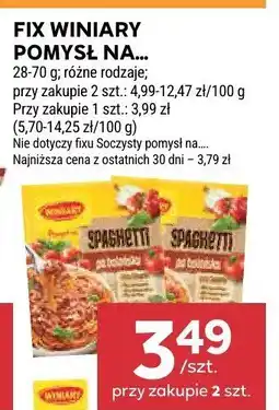 Stokrotka Fix winiary pomysł na... różne rodzaje oferta