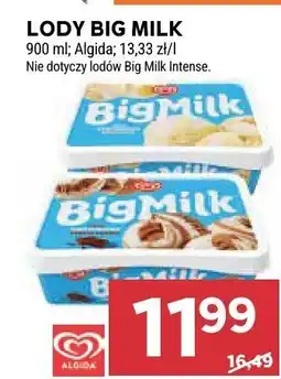 Stokrotka Lody Big Milk Algida oferta