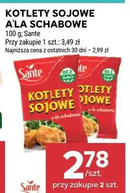 Stokrotka Kotlety sojowe ala schabowe Sante oferta