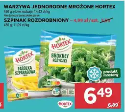 Stokrotka Warzywa jednorodne mrożone Hortex szpinak rozdrobniony oferta