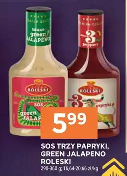 Stokrotka Sos trzy papryki, Green Jalapeño Roleski oferta