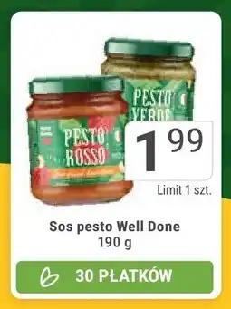 Stokrotka Sos pesto Well Done oferta