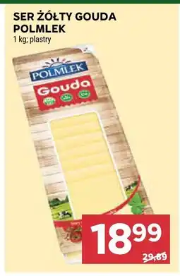 Stokrotka Ser żółty Gouda Polmlek plastry oferta