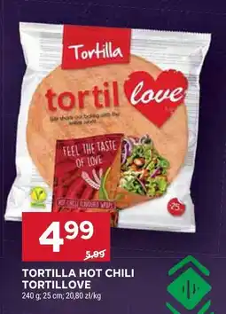 Stokrotka Tortilla Hot Chili Tortillove oferta