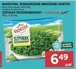 Stokrotka Warzywa jednorodne mrożone szpinak rozdrobniony Hortex oferta