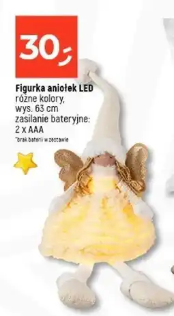 Dealz Figurka aniołek led 63 cm oferta
