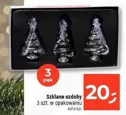 Dealz Ozdoby szklane wys. 5.5 cm oferta