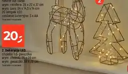Dealz Dekoracja świetlna led gwiazdka oferta