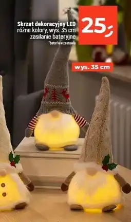 Dealz Skrzat dekoracyjny led 35 cm oferta