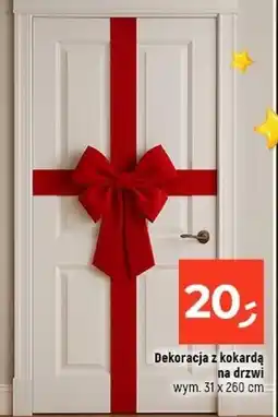 Dealz Dekoracja z kokardą na drzwi 31 x 260 cm oferta
