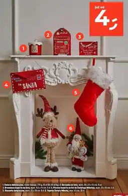 Dealz Figurka świąteczna mikołaj oferta