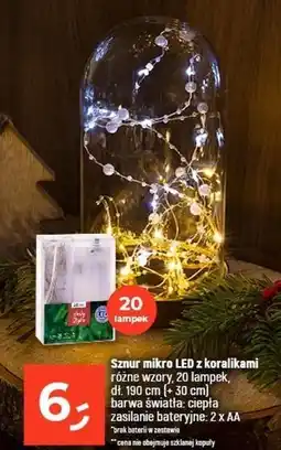 Dealz Sznur mikro 20 led z koralikami oferta
