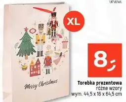 Dealz Torebka prezentowa 44.5 x 16 64.5 cm oferta