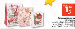 Dealz Torebka prezentowa 23 x 27 14 cm oferta