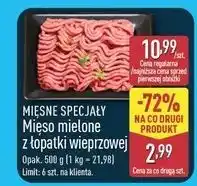 ALDI Mięso mielone z łopatki Mięsne Specjały Zawsze Świeże (Aldi) oferta