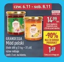 ALDI Miód lipowy Grandessa oferta