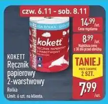 ALDI Ręcznik papierowy 2-warstwowy Kokett oferta