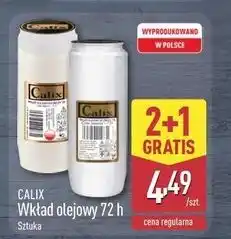 ALDI Wkład olejowy do znicza 72 h 220 g Calix oferta