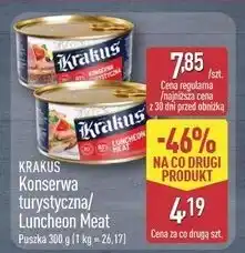 ALDI Konserwa luncheon meat Krakus Animex oferta