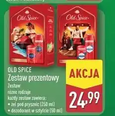 ALDI Zestaw w pudełku whitewater: żel pod prysznic 250 ml + antyperspirant sztyft 50 Old Spice oferta