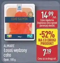 ALDI Łosoś wędzony coho Almare oferta