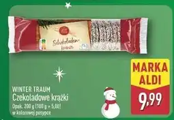 ALDI Krążki czekoladowe Wintertraum oferta