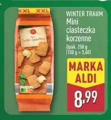 ALDI Mini ciasteczka korzenne Wintertraum oferta