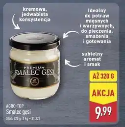 ALDI Smalec gęsi Agro-Top oferta