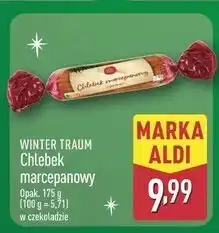 ALDI Chlebek marcepanowy w czekoladzie Wintertraum oferta