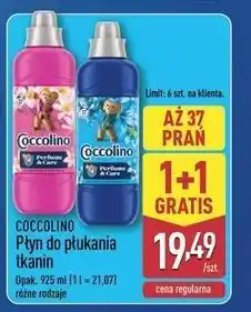ALDI Płyn do płukania tiare flower & red fruits Coccolino Creations oferta