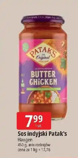 E.Leclerc Sos pomidorowy butter chicken Patak's oferta