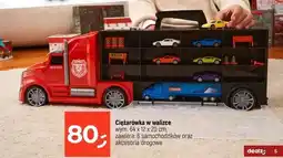 Dealz Ciężarówka w walizce + 6 samochodzików oferta