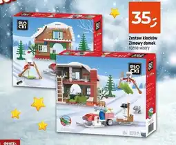 Dealz Klocki zimowy domek Blocki oferta