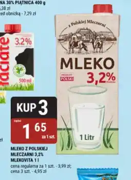 bi1 Mleko z polskiej mleczarni 3,2% mlekovita oferta