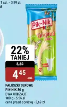 bi1 Paluszki serowe pik-nik oferta