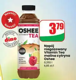 Dino Napój niegazowany Vitamin Tea malina cytryna Oshee oferta