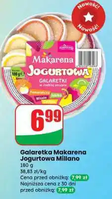 Dino Galaretka Makarena Jogurtowa Millano oferta