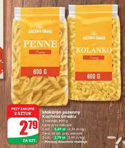 Dino Makaron pszenny Kuchnia Smaku oferta