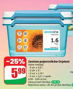 Dino Zestaw pojemników Orplast oferta